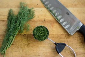 Chopped Dill - one tablespoon