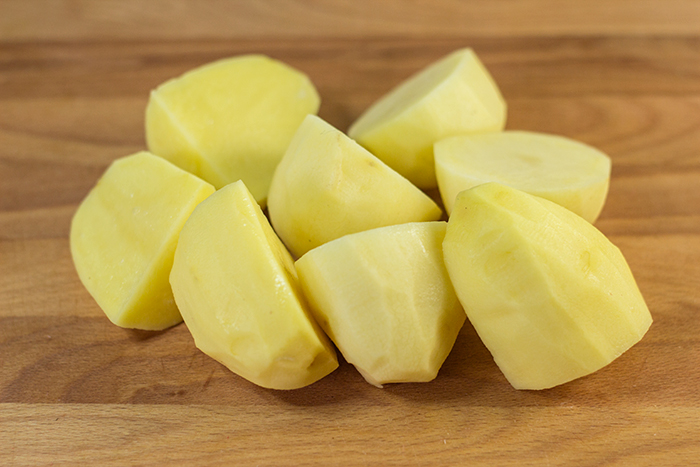 Boiled Potatoes (Salzkartfoffeln) - The Kitchen Maus