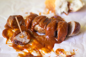 Homemade Currywurst