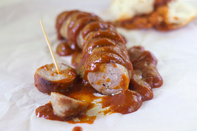 Homemade Currywurst - The Kitchen Maus