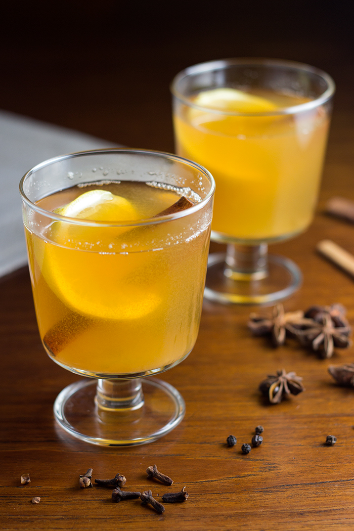 German Mulled Hard Cider (Glühmost) by the Kitchen Maus