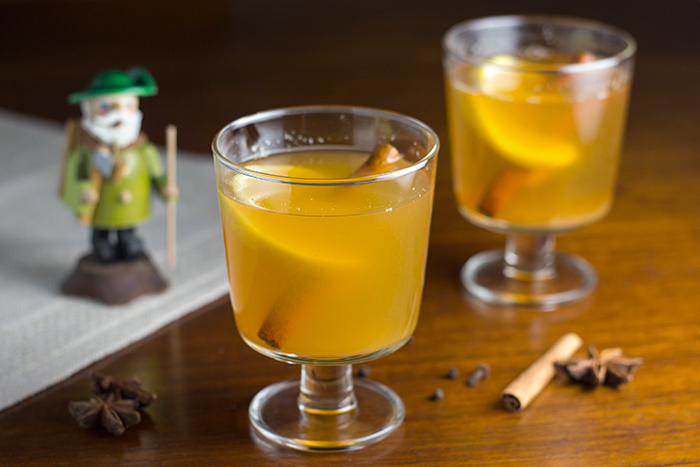 German Mulled Hard Cider (Glühmost) by the Kitchen Maus