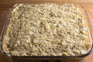 Cherry Amaretto Crumble | The Kitchen Maus