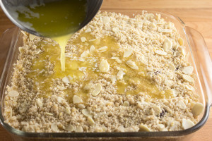 Cherry Amaretto Crumble | The Kitchen Maus