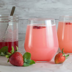 Strawberry Rhurbarb Spritzer