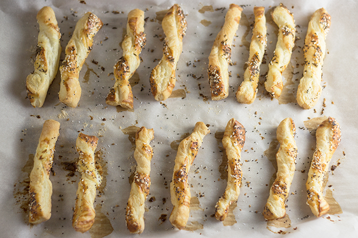 Puff Pastry Twists (Knusperstangen) | The Kitchen Maus