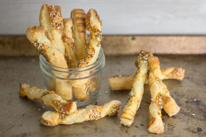 Puff Pastry Twists (Knusperstangen) | The Kitchen Maus