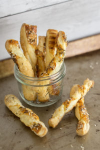 Puff Pastry Twists (Knusperstangen) | The Kitchen Maus