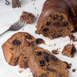 Cherry Chocolate Pound Cake by the Kitchen Maus