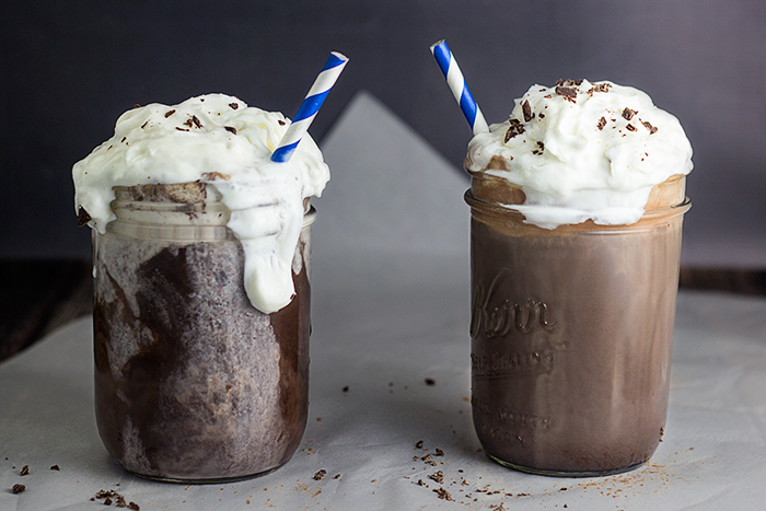 German Iced Chocolate (Eisschokolade) by the Kitchen Maus