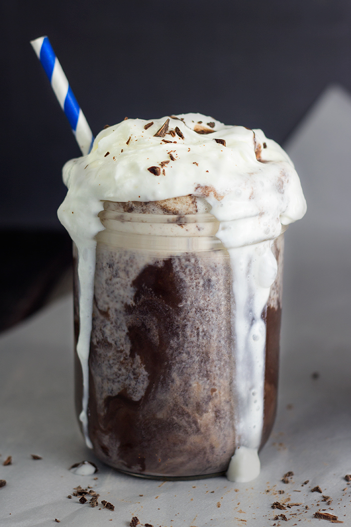 German Iced Chocolate (Eisschokolade) by the Kitchen Maus