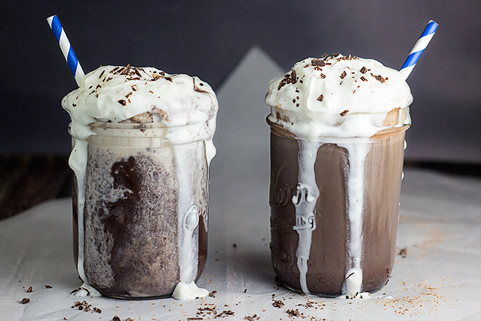 German Iced Chocolate (Eisschokolade) by the Kitchen Maus