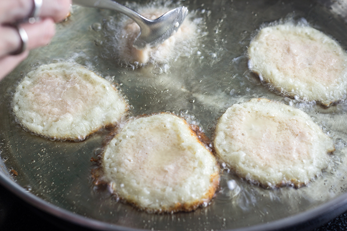 Potato Pancakes (Kartoffelpuffer) by the Kitchen Maus