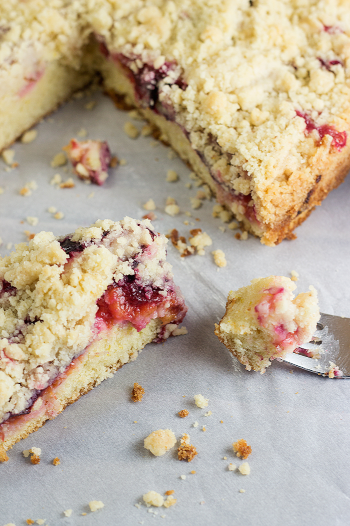 Quick Plum Streusel Cake (Pflaumenkuchen) by the Kitchen Maus