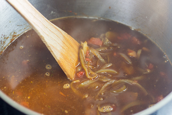 Goulash Soup (Gulaschsuppe) by the Kitchen Maus