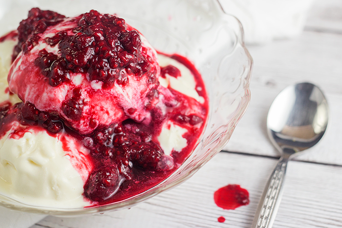 Hot Raspberry Sauce (Heiße Himbeeren) by the Kitchen Maus • The Kitchen ...